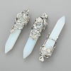 Opalite Pointed Pendants G-O164-02-P01-1