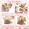 3 Sheets 3 Styles PVC Waterproof Decorative Stickers DIY-WH0404-126-3