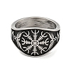 304 Stainless Steel Ring RJEW-B055-04AS-13-2