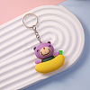 Bear PVC Bag Keychain PW-WGC0224-02-1