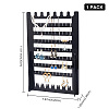 9-Tier Rectangle Acrylic Earring Display Organizer Stands EDIS-WH0029-76-2
