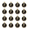 Golden Plated Alloy Charms ENAM-S118-02F-2