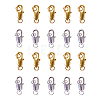 Brass Lobster Claw Clasps KK-CJ0001-35-1