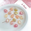 Opaque Acrylic Beads OACR-F010-02-1