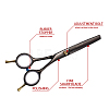 Stainless Steel Hairdressing Thinning Shears Scissor MRMJ-T008-005-5