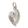 Brass Micro Pave Cubic Zirconia Pendants KK-Q001-06P-1