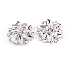 Alloy Rhinestone Shoe Clip Findings FIND-WH0119-08-2