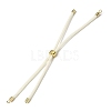 3MM Adjustable Round Nylon Braided Cord Bracelet Making FB-CBAA152-04G-36-2