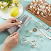 40Pcs 2 Colors Iron Napkin Rings AJEW-NB0008-09-3