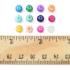 720Pcs 12 Colors Drawbench & Crackle Style Glass Beads Strands DGLA-FS0001-02-6