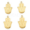 Ion Plating(IP) 201 Stainless Steel Pendants X-STAS-N098-243LG-2