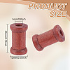 Wooden Empty Spools for Wire TOOL-WH0136-136-2
