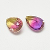 Pointed Back Glass Rhinestone Cabochons RGLA-T081-6x8-008TO-2