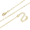 1.5MM Brass Dapped Chain Necklaces for Women KK-CBA4FD4-14G-4