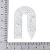 Christmas Theme Acrylic Pendants OACR-Q100-06A-3