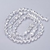 Electroplate Glass Beads Strands X-EGLA-J149-B-AB01-2