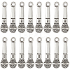 60Pcs Tibetan Style Alloy Pendants TIBE-SC0004-55-RS-1