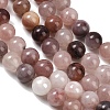 Natural Violet Strawberry Quartz Beads Strands G-P530-B02-03-8