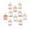 Brass Glass Pendants GL-CBABDD8-12G-1