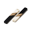 Opaque Resin & Walnut Wood Big Pendants RESI-D060-C-06-3