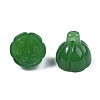 Imitation Jade Glass Charms X-GLAA-S054-24B-4