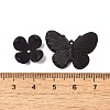 Frosted Transparent Acrylic Beads OACR-U006-03G-3