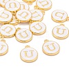 Golden Plated Alloy Charms ENAM-S118-01U-4