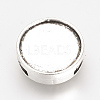 Tibetan Style Alloy Slide Charms Cabochon Settings LS-X-PALLOY-Q341-04AS-LF-2