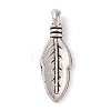 Tibetan Style Alloy Pendants FIND-C060-059A-AS-1