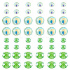 120Pcs 4 Styles Electroplate Glass Beads EGLA-TADJ0001-13C-2