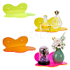 Transparent Acrylic Wall-mounted Storage Rack HJEW-WH0036-161-6