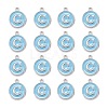 Platinum Plated Alloy Enamel Charms LS-X-ENAM-S118-04C-P-2