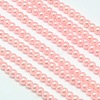 Eco-Friendly Dyed Glass Pearl Round Bead Strands X-HY-A002-4mm-RB033-1