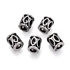 304 Stainless Steel European Style Large Hole Beads STAS-T072-113AS-1