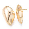 Brass Stud Earrings Findings X-KK-R116-016-NF-1