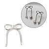 Brass Stud Earring Finding LS-KK-U061-14B-P-1