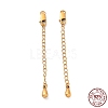 925 Sterling Silver Chain Extenders STER-D036-41AG-3