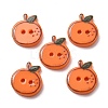 2-Hole Printed Opaque Resin Buttons RE-CBA2C75-04C-1