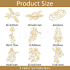 Nickel Decoration Stickers DIY-WH0450-126-2