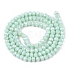 Electroplate Glass Beads Strands EGLA-A044-P3mm-B14-3