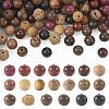 200Pcs 20 Styles Wood Beads WOOD-TA0001-79-9