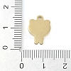 Ion Plating(IP) 304 Stainless Steel Pendants STAS-P366-91A-G-3