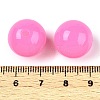 Opaque Acrylic Beads OACR-H038-09-06-3