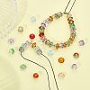 280pcs 14 Style Transparent Glass Beads GLAA-CA0001-49-4