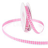 10 Yards Flat Polycotton(Polyester Cotton) Ribbon OCOR-TAC0030-01E-2