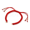 Adjustable Braided Nylon Bracelet Making AJEW-JB00762-03-1