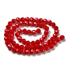 Opaque Glass Beads Stands EGLA-A035-P8mm-D16-3