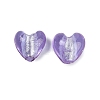 Handmade Silver Foil Lampwork Glass Beads LAMP-Q005-06A-1