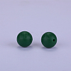 Round Silicone Focal Beads SI-JX0046A-127-2