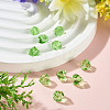 10Pcs Glass Imitation Austrian Crystal Beads GLAA-TADJ0001-11E-4